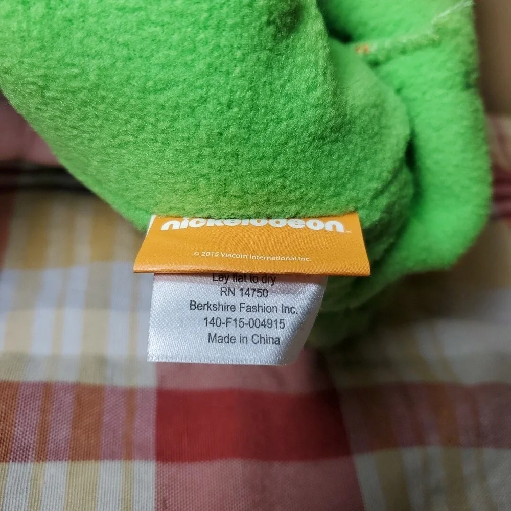 Nickelodeon OSFM TMNT Michelangelo Beanie and Gloves Set Boys Green Winter Hat